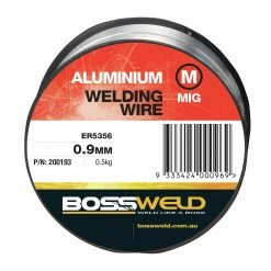 Buy 🔔 Australia Only - Bossweld 0.9mm 0.5kg Aluminium 5356 MIG Wire Other 🧨