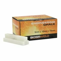 Brand new 😀 Australia Only - Bossweld 75 X 10 X 5mm Engineers Chalk - 50 Pack Other 🧨