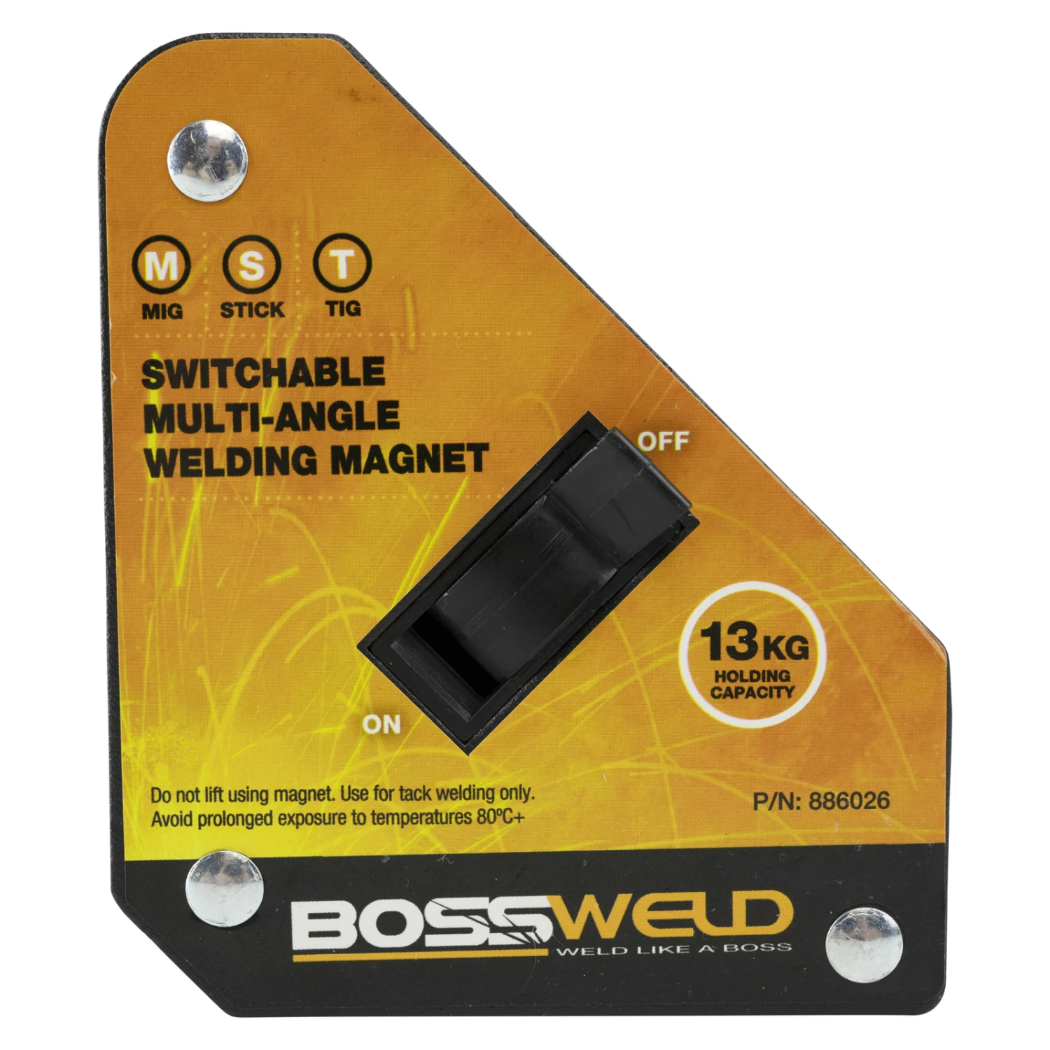 Flash Sale โ Bossweld 13kg Switchable Multi-Angle Welding Magnet - To Australia ๐คฉ 3 Flash Sale โ Bossweld 13kg Switchable Multi-Angle Welding Magnet - To Australia ๐คฉ