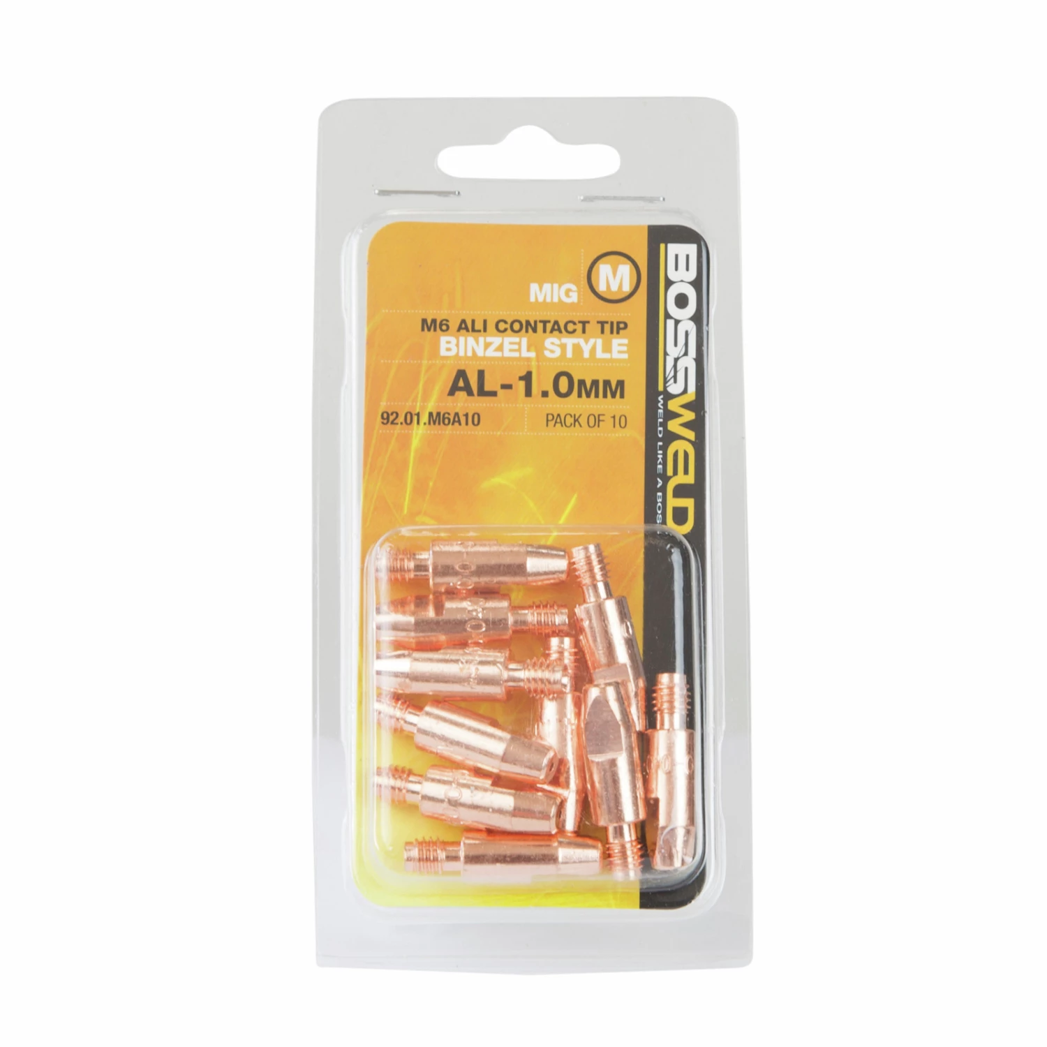 Cheap โค๏ธ Australia Only - Bossweld 1.0mm Binzel Style M6 Aluminium Contact Tip - 10 Pack Other ๐ 4 Cheap โค๏ธ Australia Only - Bossweld 1.0mm Binzel Style M6 Aluminium Contact Tip - 10 Pack Other ๐ - Image 2