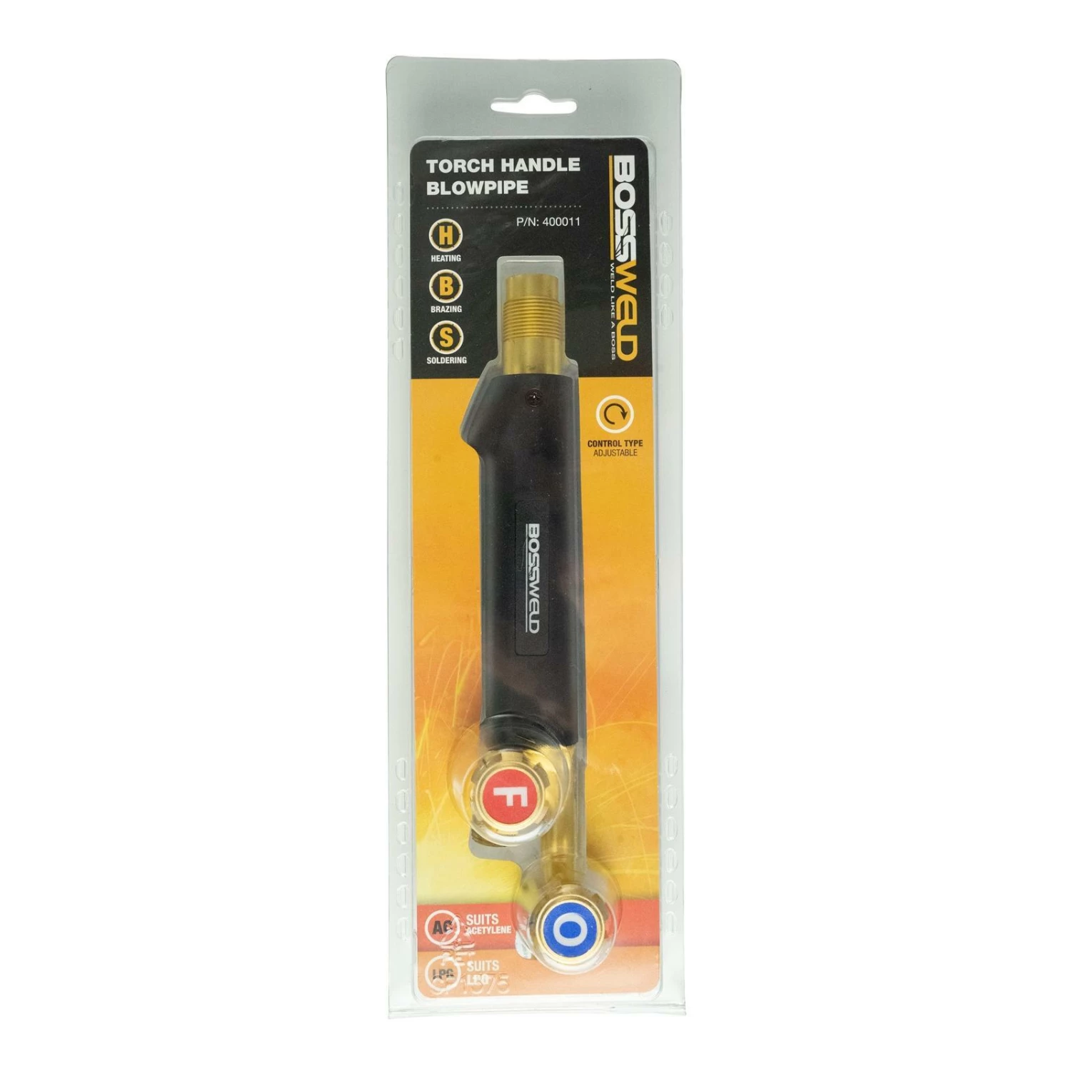 Best deal ๐ Australia Only - Bossweld Standard Torch Handle 400011 Black โ 4 Best deal ๐ Australia Only - Bossweld Standard Torch Handle 400011 Black โ - Image 2