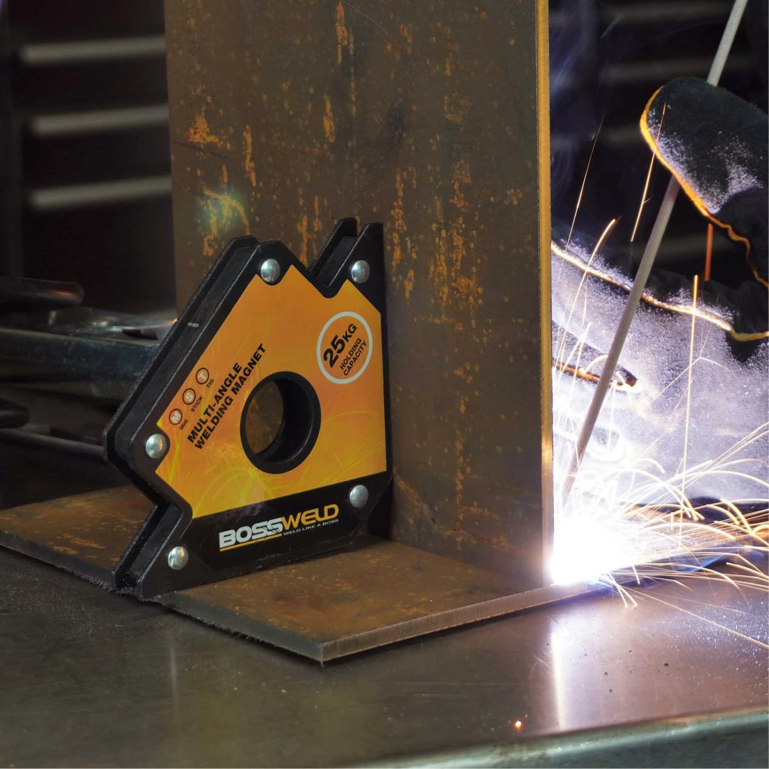 Hot Sale โจ Australia Only - Bossweld 25kg Multi-Angle Welding Magnet Yellow ๐งจ 4 Hot Sale โจ Australia Only - Bossweld 25kg Multi-Angle Welding Magnet Yellow ๐งจ - Image 2