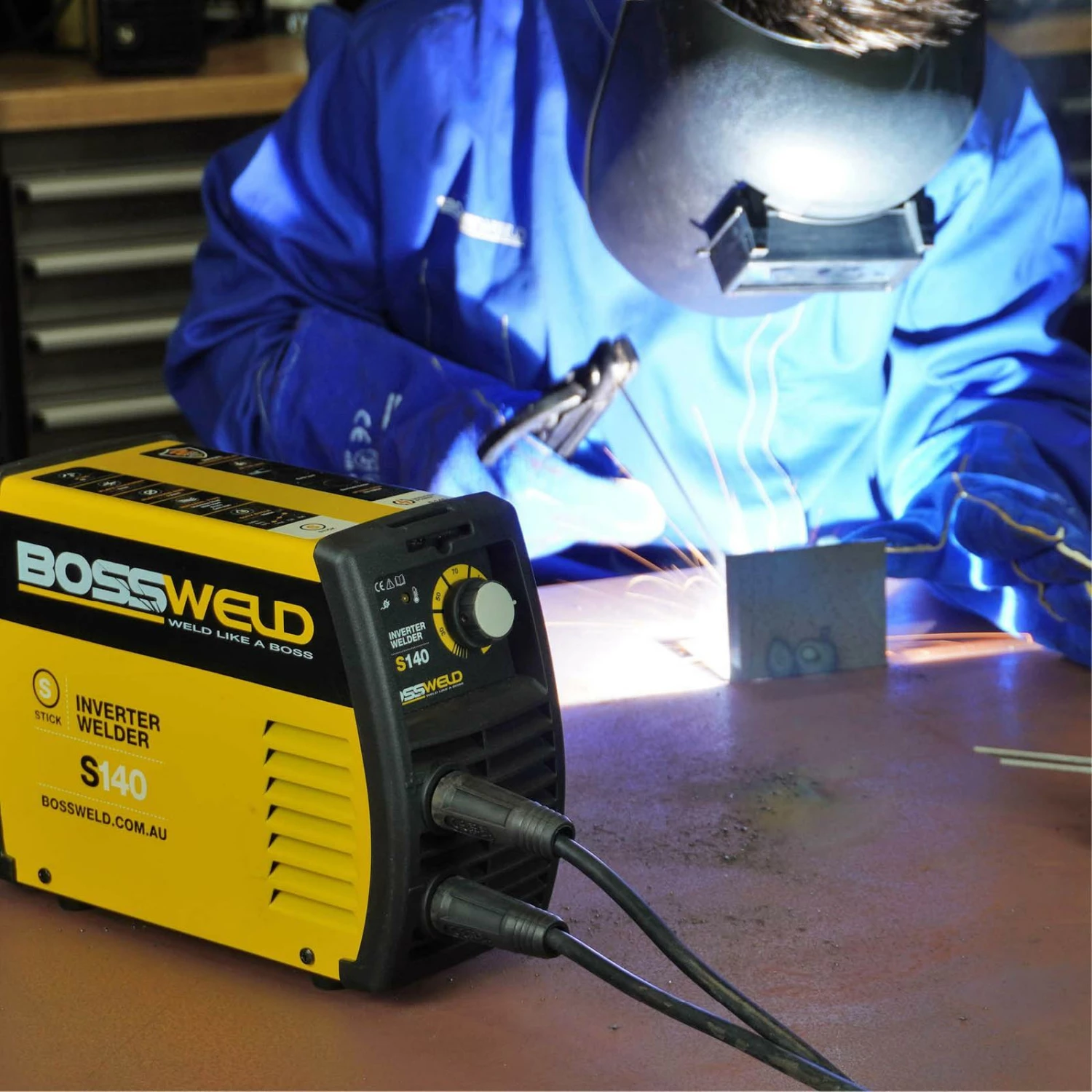Wholesale ๐ Australia Sale - Bossweld 140 AMP S140 Stick Arc Inverter Welder ๐ 9 Wholesale ๐ Australia Sale - Bossweld 140 AMP S140 Stick Arc Inverter Welder ๐ - Image 7