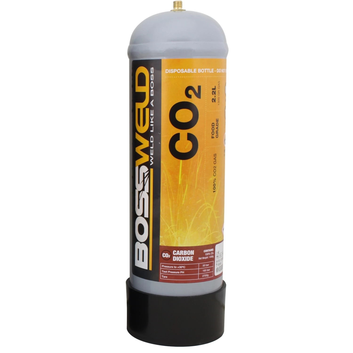 Buy ๐ฅ Australia Only - Bossweld 2.2L Pure CO2 Disposable Gas Bottle Multi/assorted ๐ 3 Buy ๐ฅ Australia Only - Bossweld 2.2L Pure CO2 Disposable Gas Bottle Multi/assorted ๐